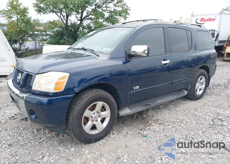 2006 Nissan Armada Se/Le z USA, uszkodzony, nr VIN 5N1AA08BX6N734045
